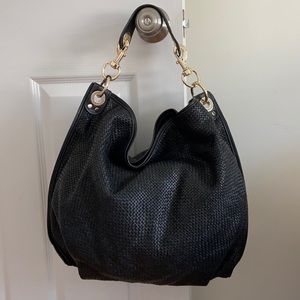 Rebecca Minkoff  Soft Black Leather Tote With dust bag